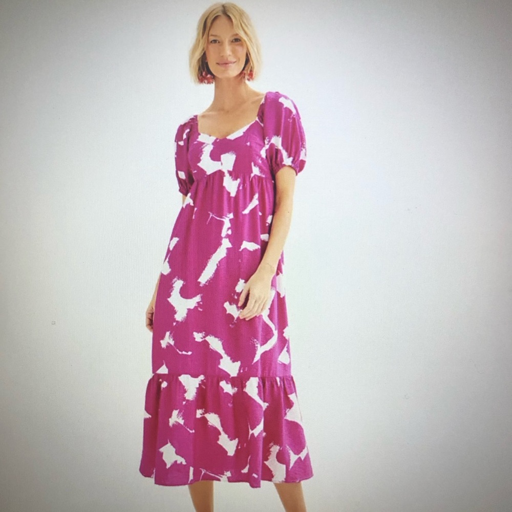 Women’s Nine West Babydoll Maxi Dress Size XS NWT
